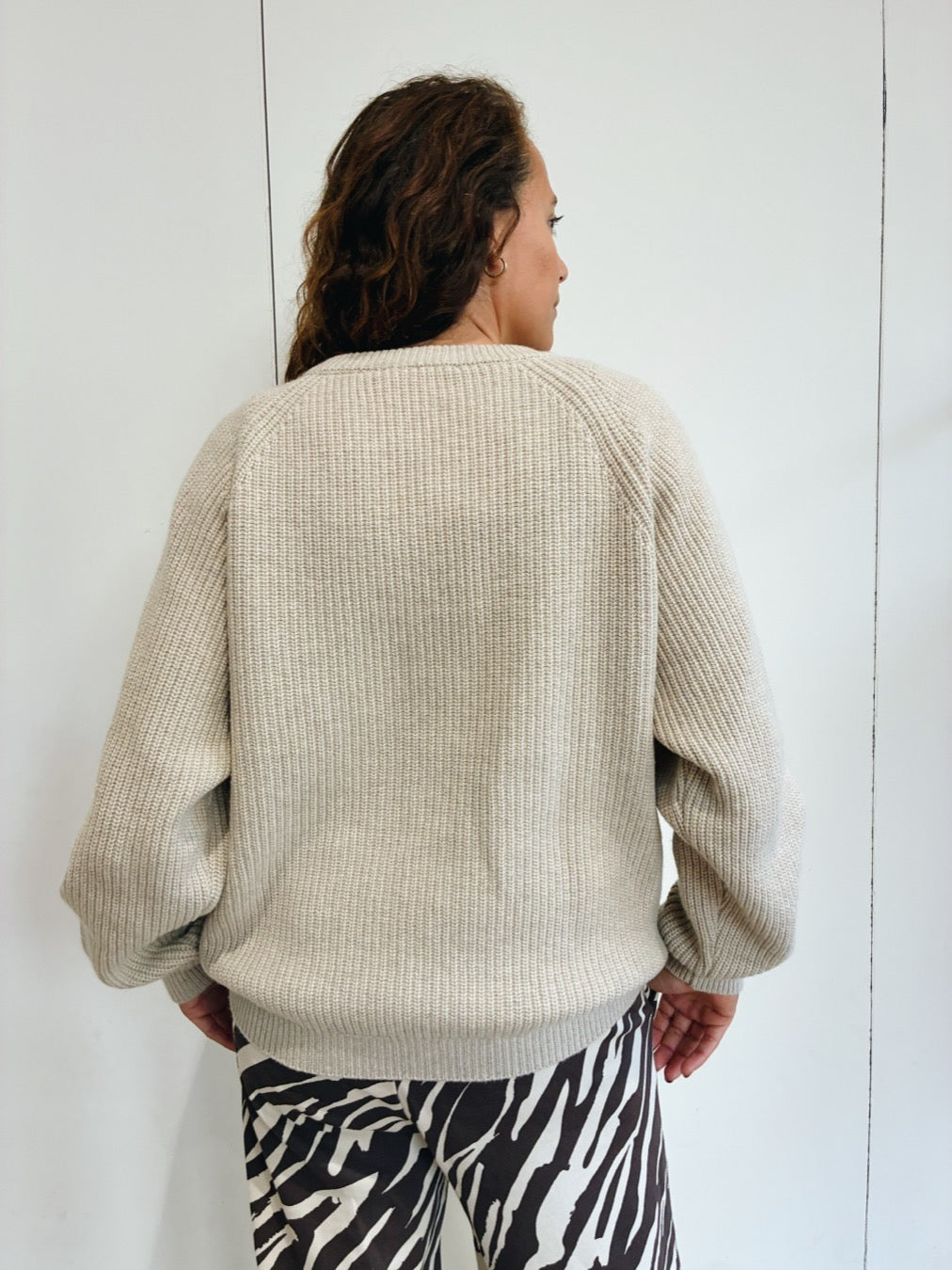 Stillstrickpullover Pull up