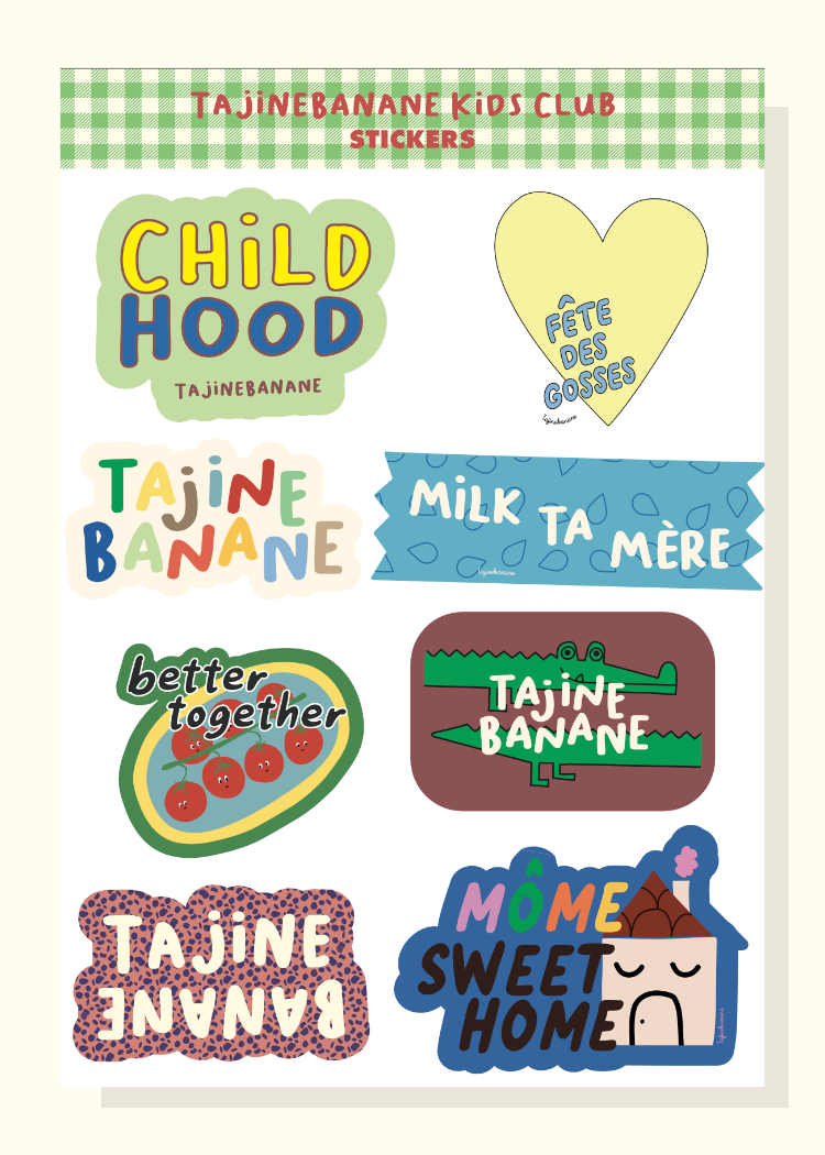 TB Kids Club Stickers
