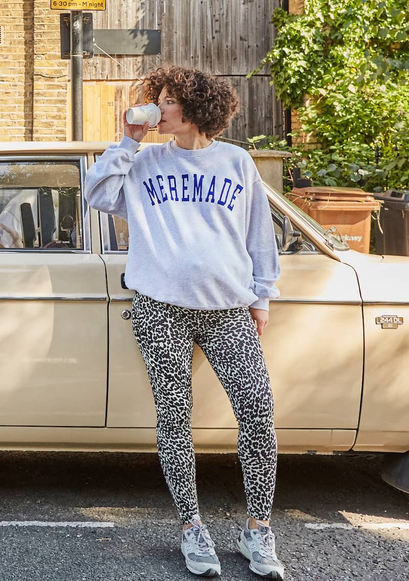 Schwangerschaftslegging im Leomuster