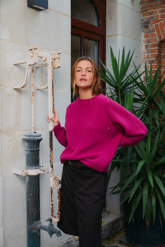 Stillstrickpullover Pull up