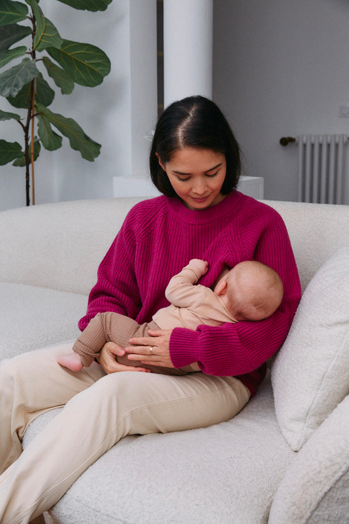 Stillstrickpullover Pull up