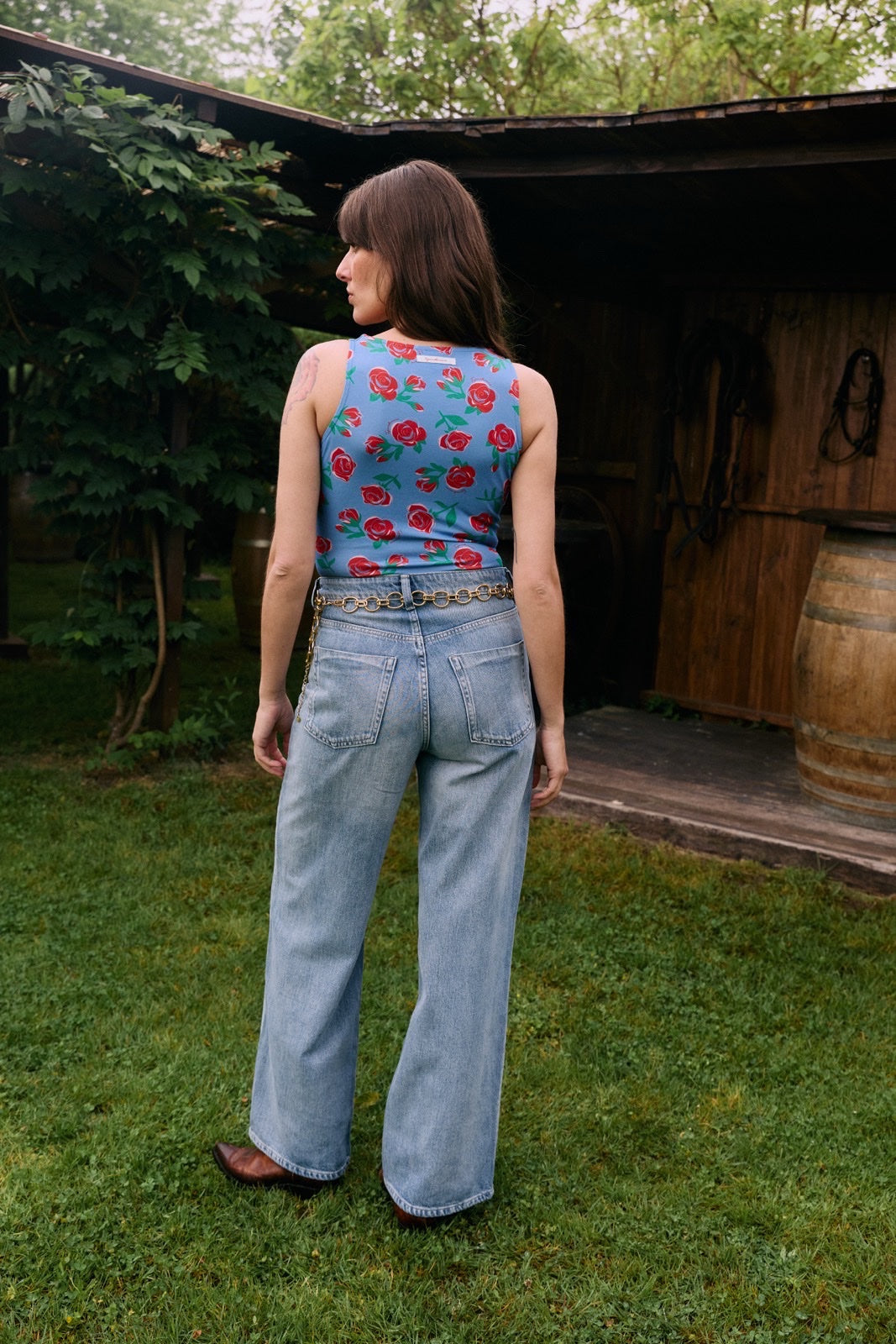 Body Blaue Rose