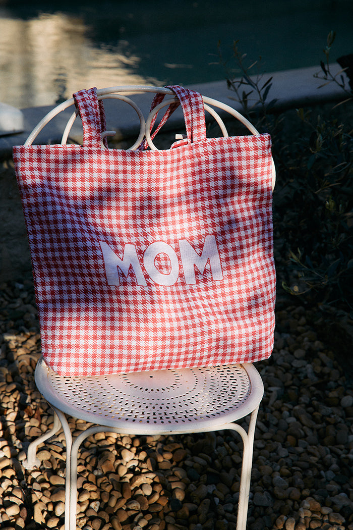 Tasche Mom Vichy Rouge