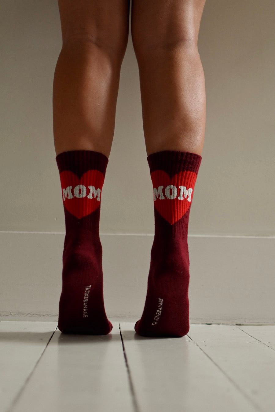 Lait's Socks MOM Bordeaux