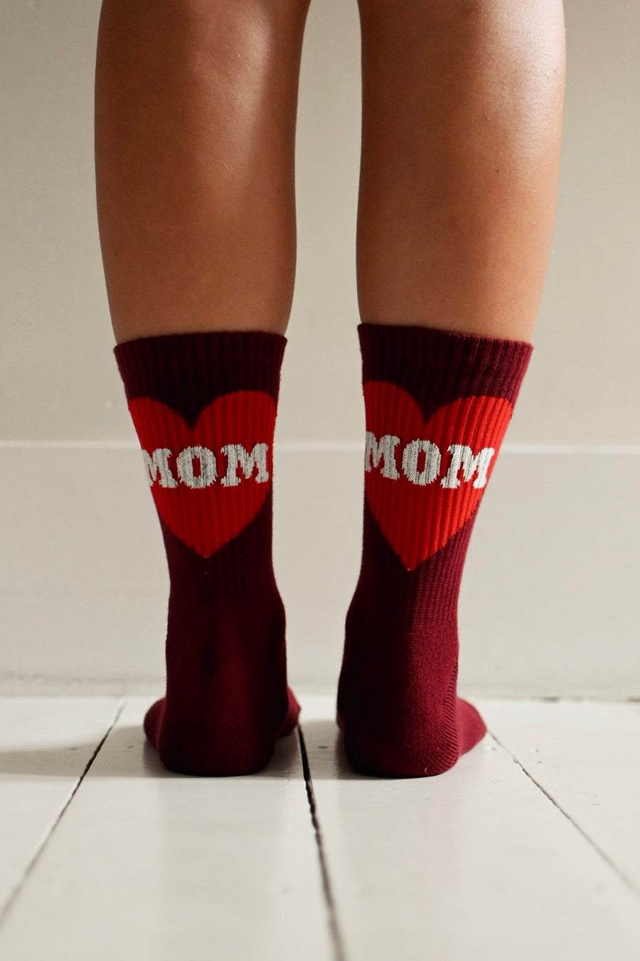 Lait's Socks MOM Bordeaux