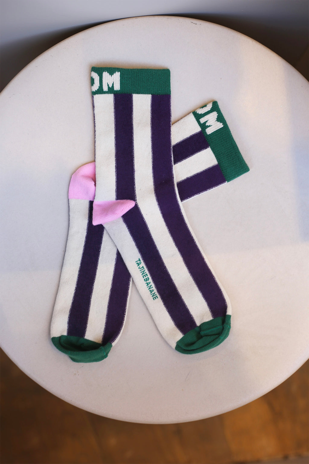 Socken MOM gestreift