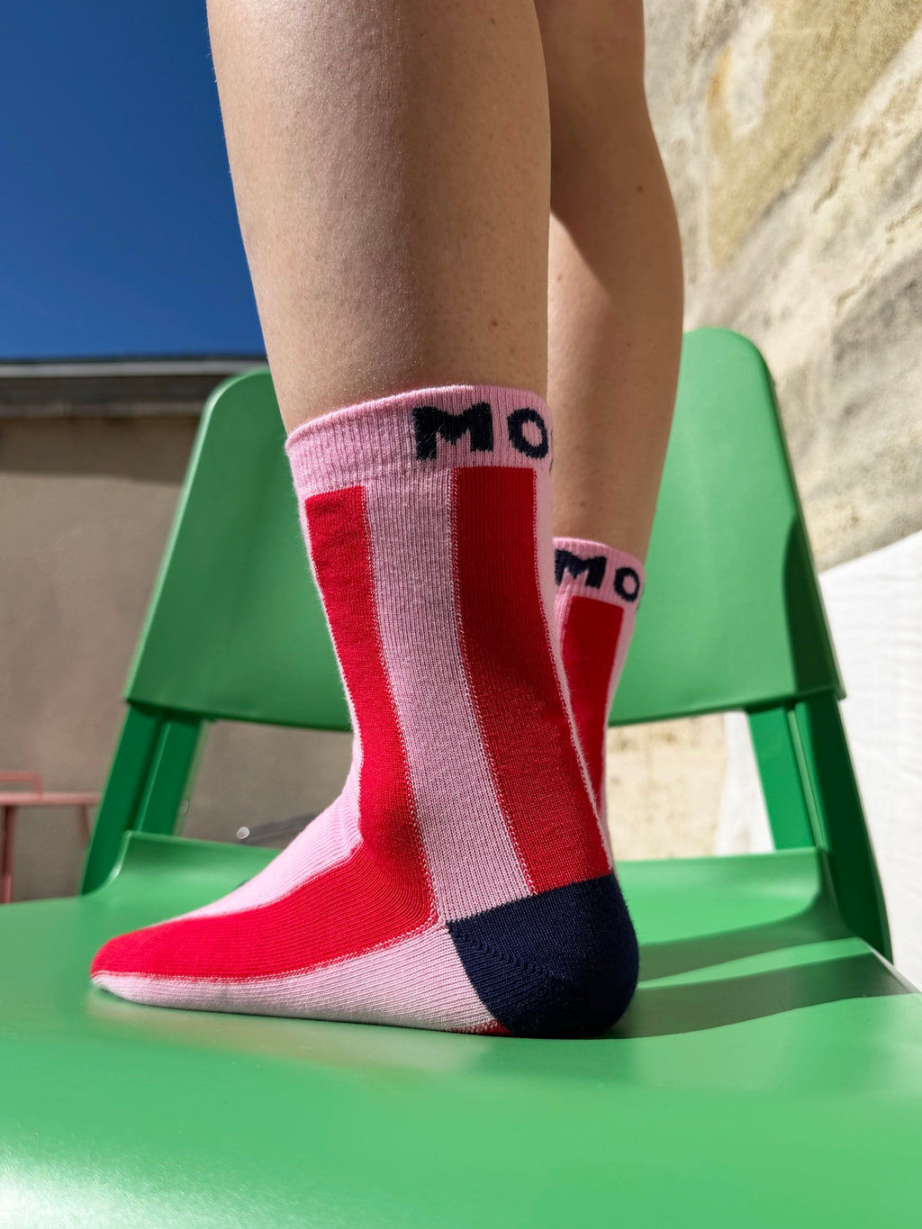 Socken MOM pink & blue