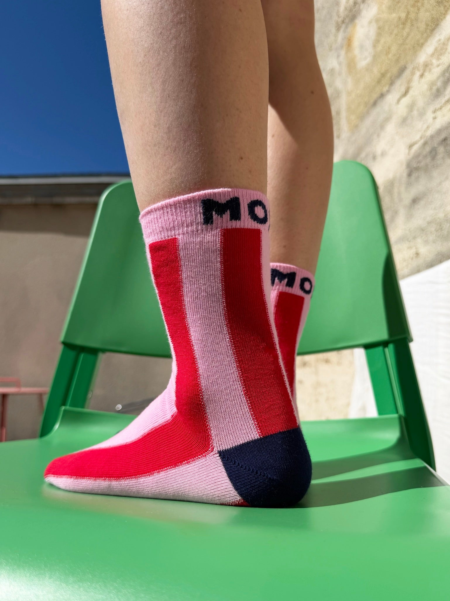 Socken MOM pink & blue