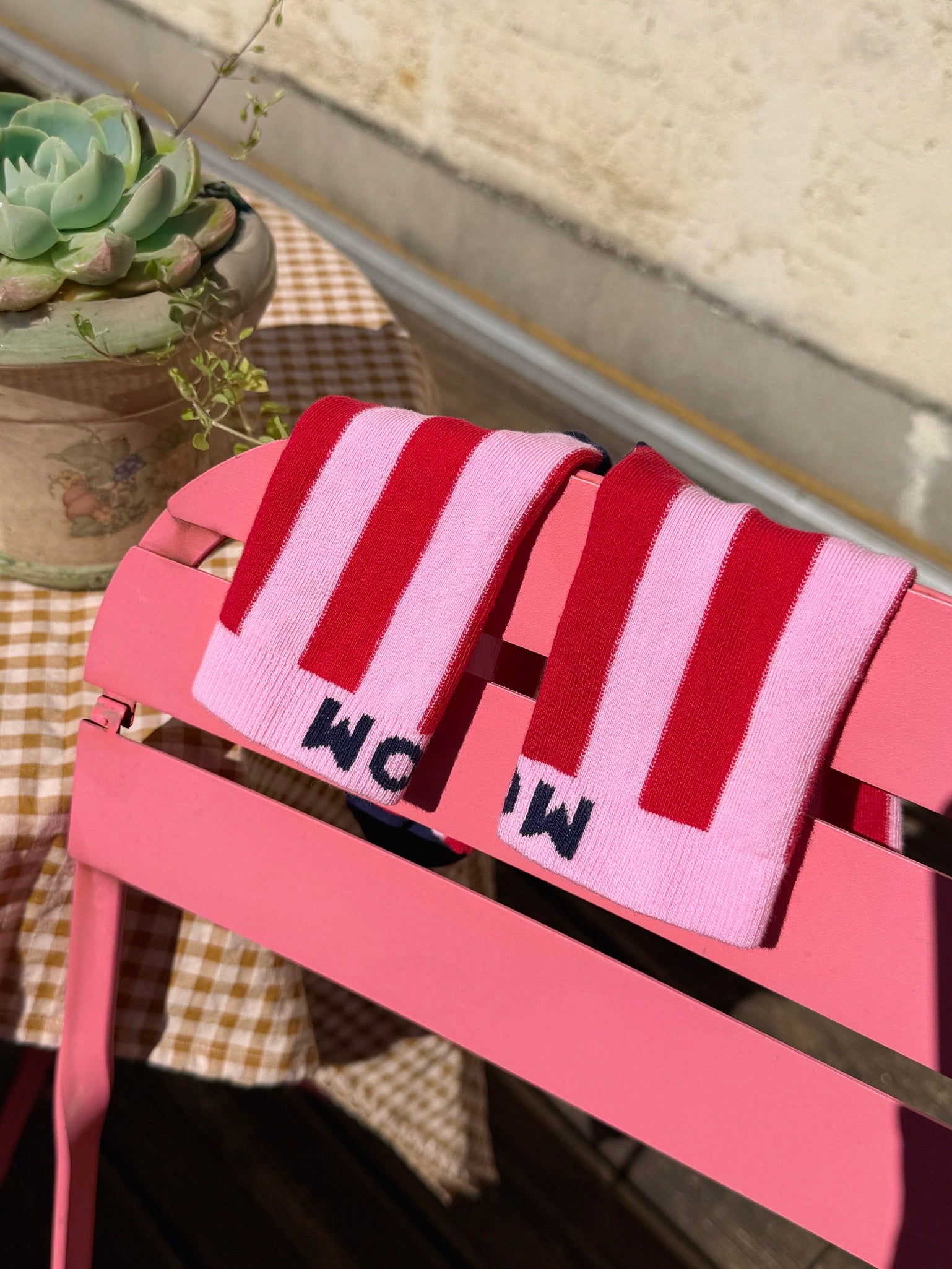 Socken MOM pink & blue