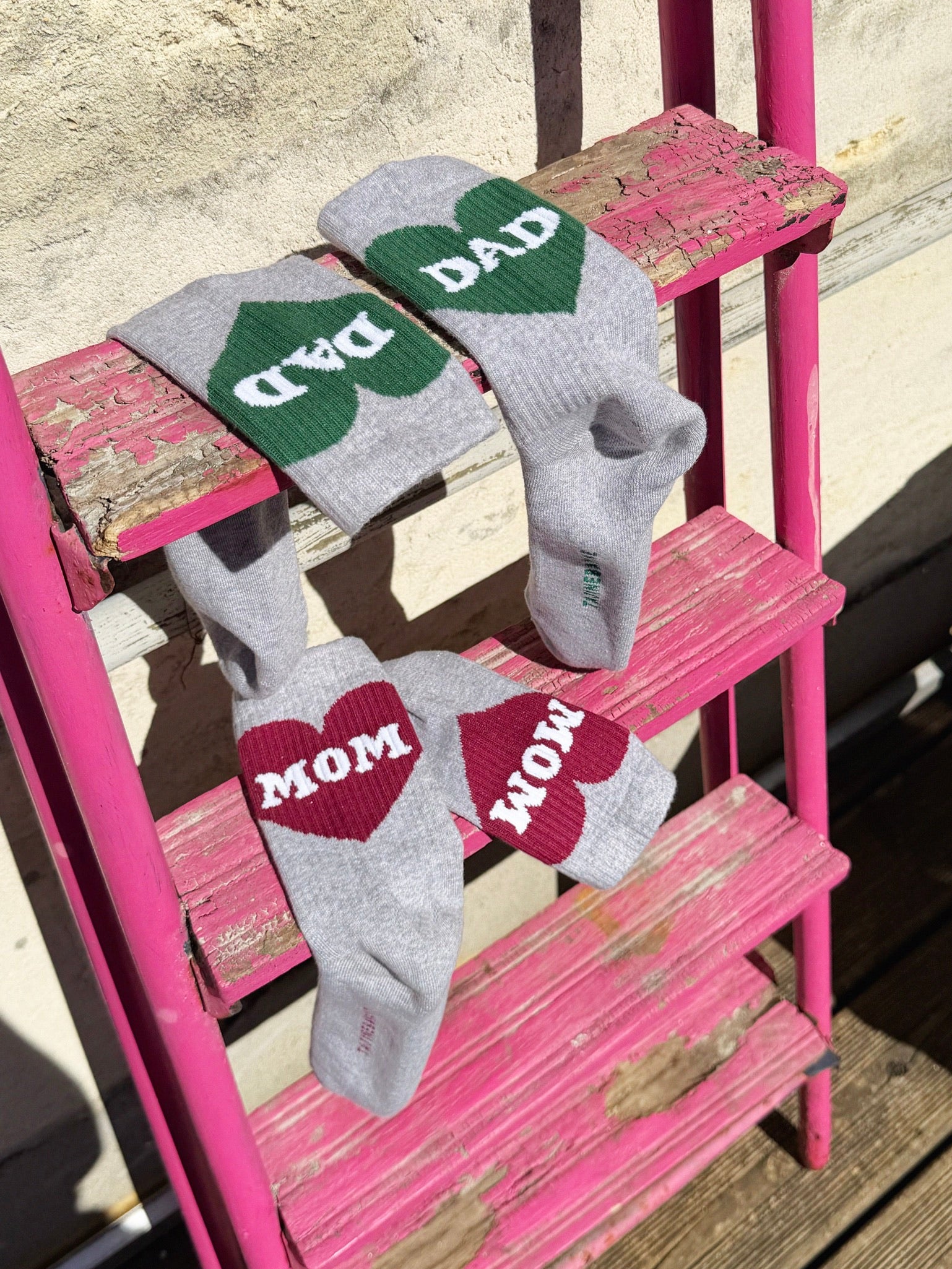 Socken MOM grau