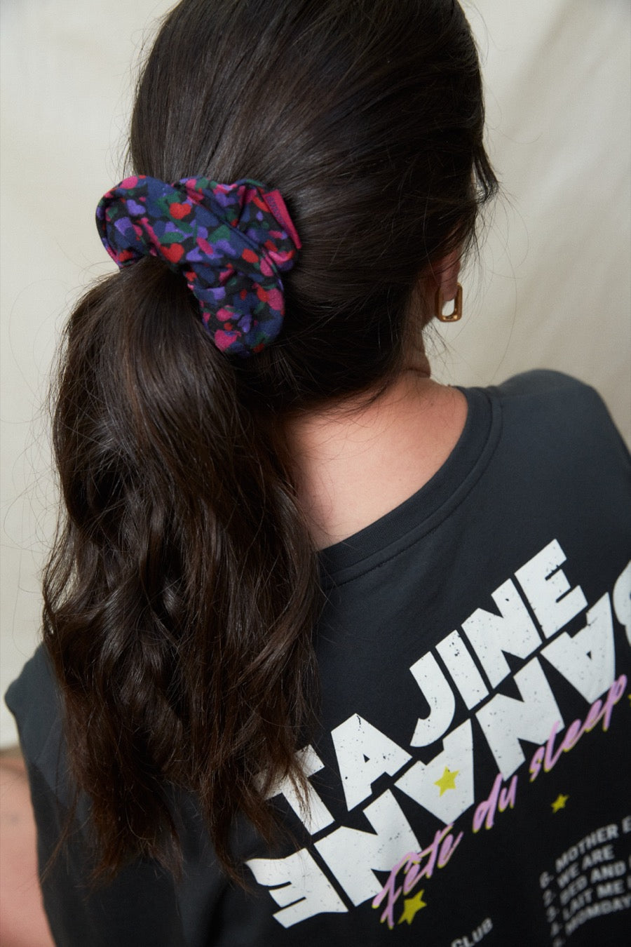 Scrunchie Winterblume