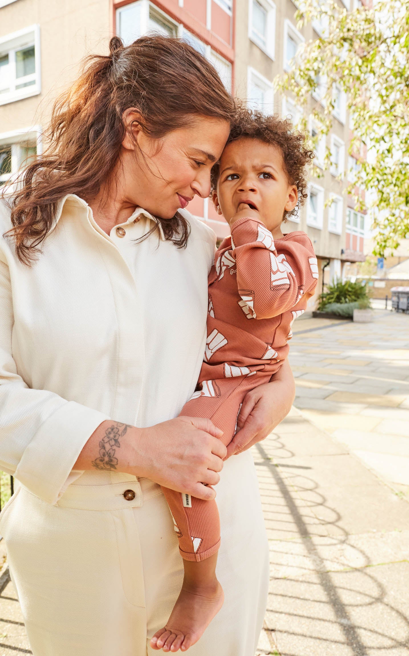 Beige Jumpsuit Combi'maison