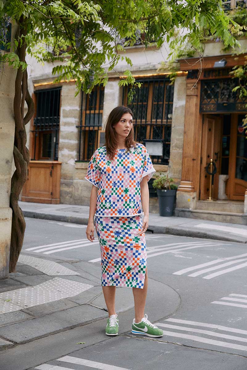 Jupe damier - Taille 3 (XL-XXL)