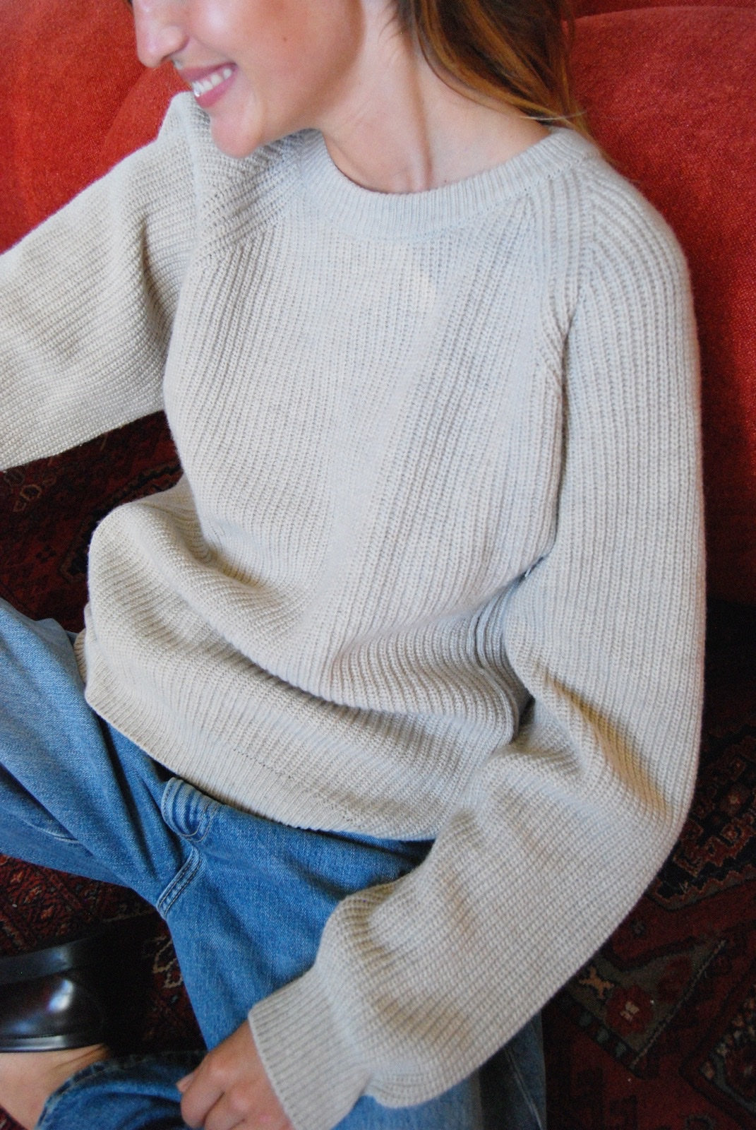 Stillstrickpullover Pull up