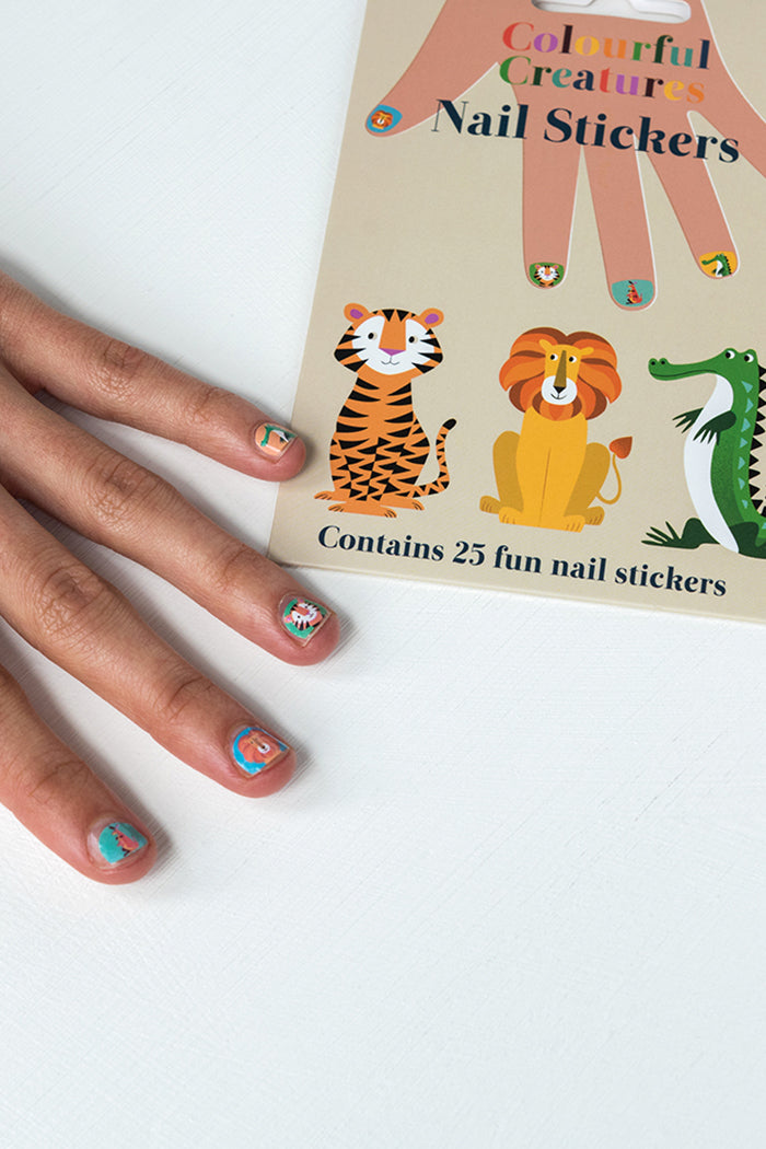 Rex London - Stickers ongles Colorful Creatures