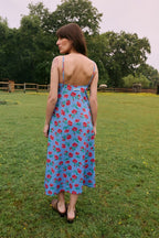 Stillkleid Blaue Rose