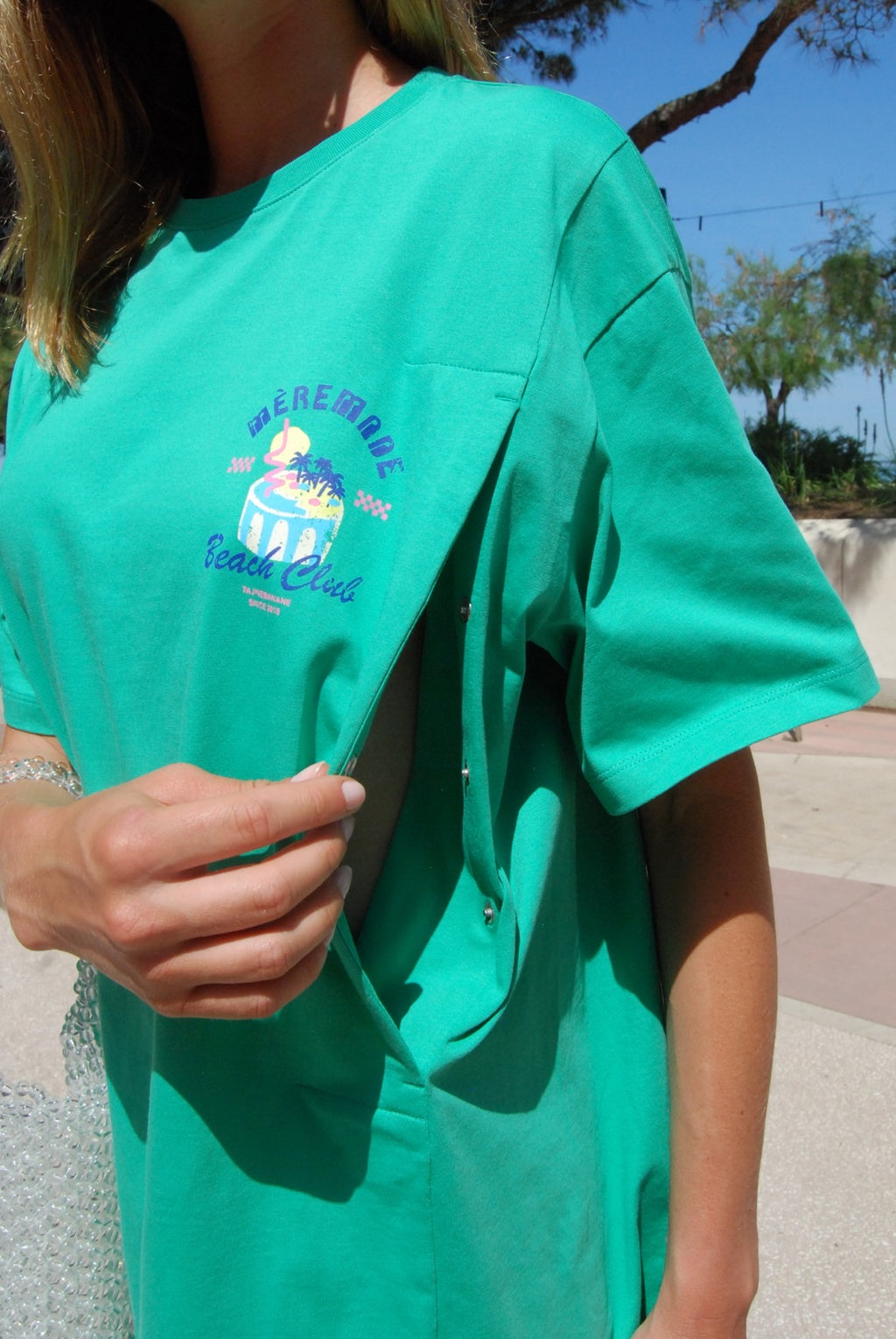 Robe T-shirt Allaitante Mèremade