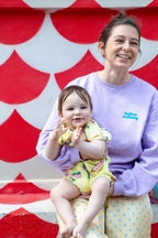 Sweat Allaitant La P'allaite Mauve