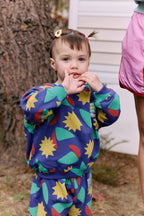 Kids-Sweatshirt "Le ciel les oiseaux et ma mère"