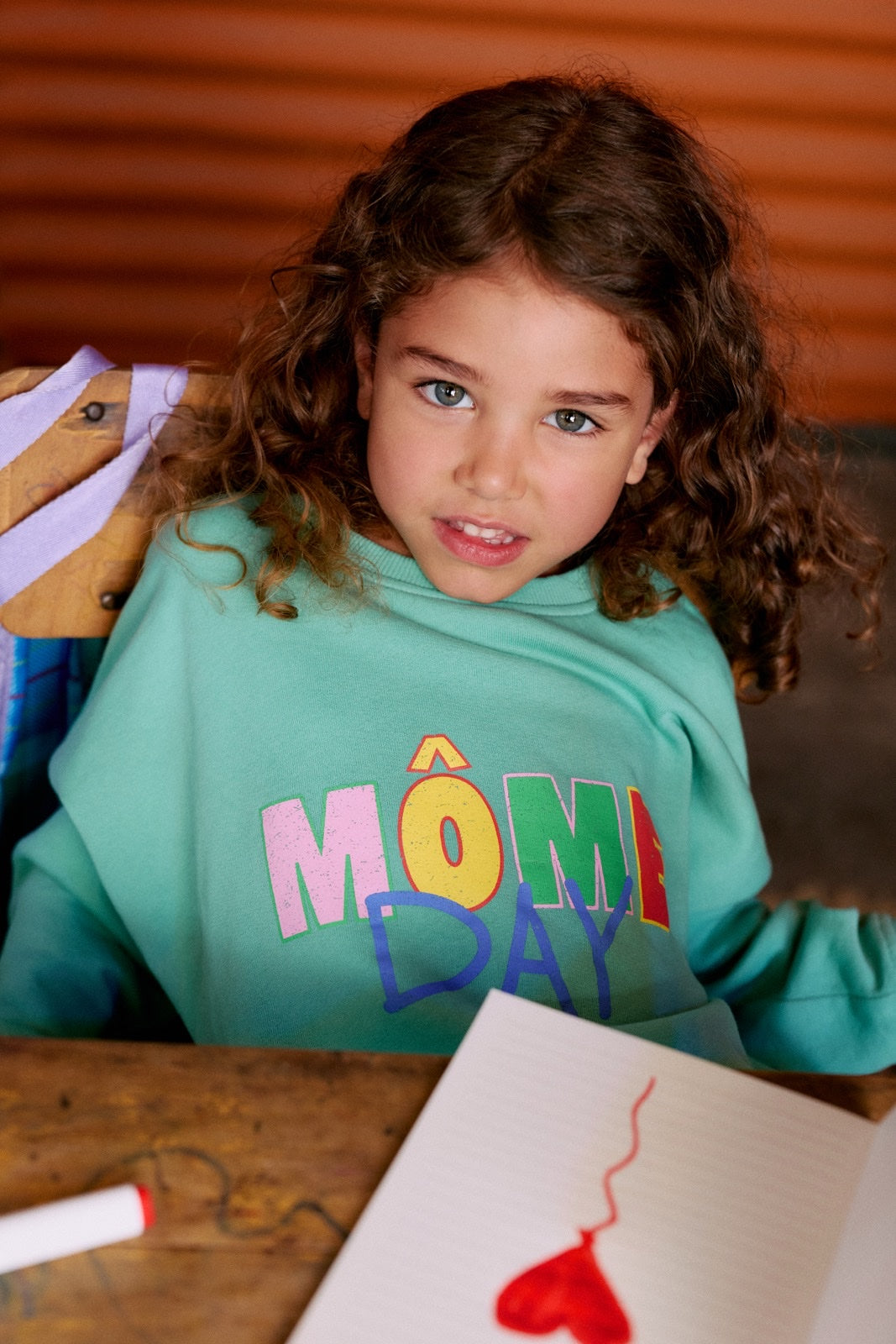 Kinder-Sweatshirt Môme Day