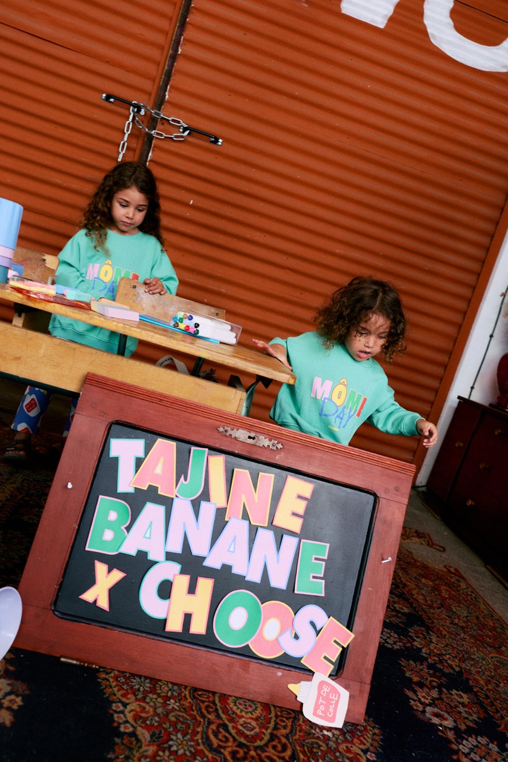 Kinder-Sweatshirt Môme Day