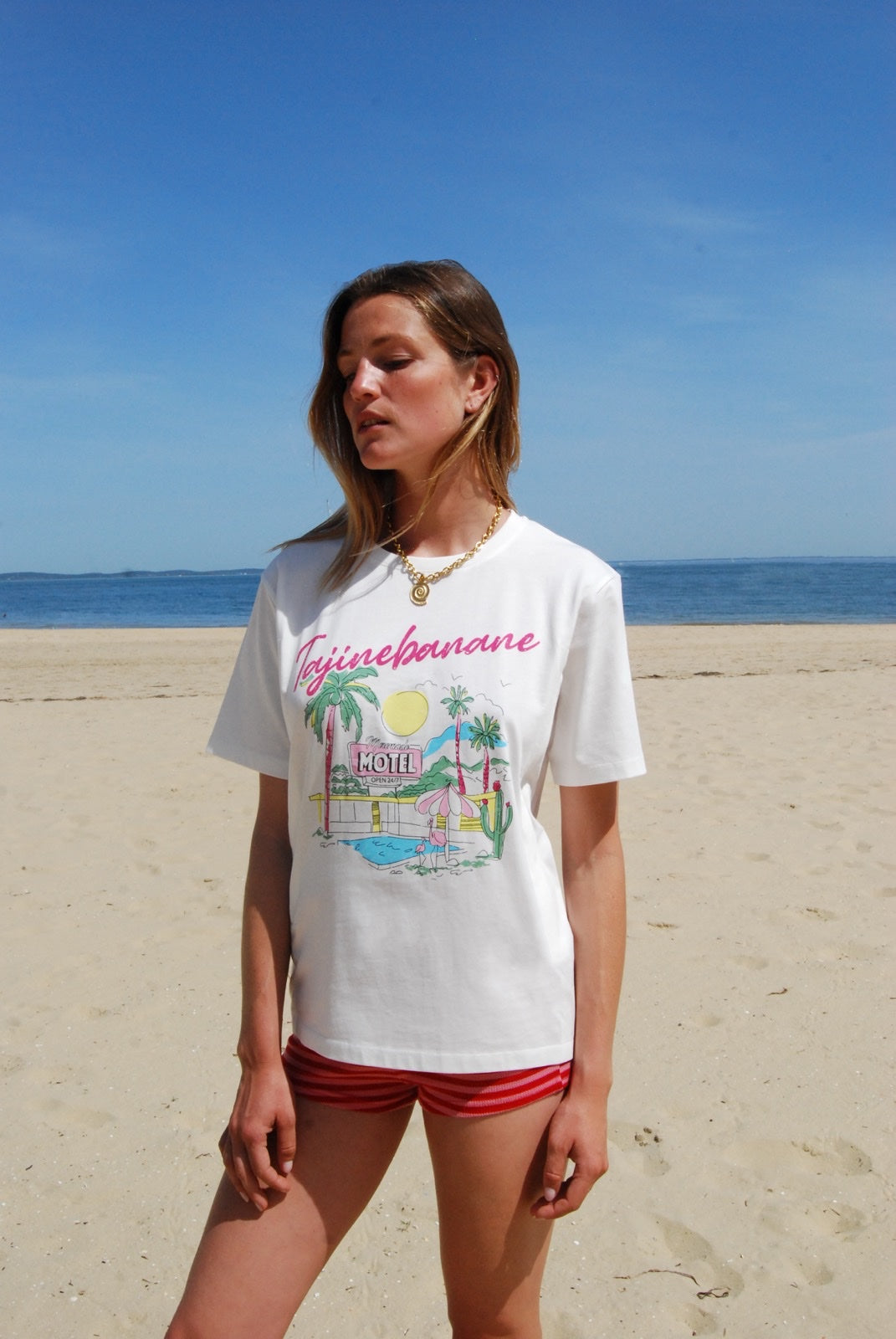 T-shirt Allaitant Palm Spring