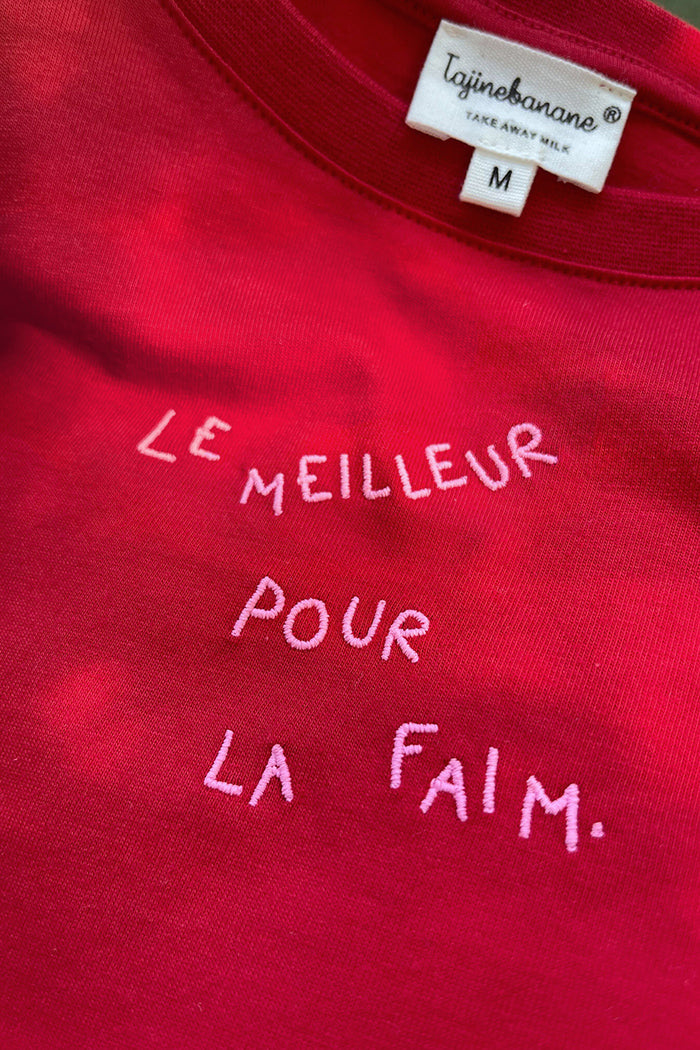 T-shirt Allaitant Le Meilleur pour la Faim
