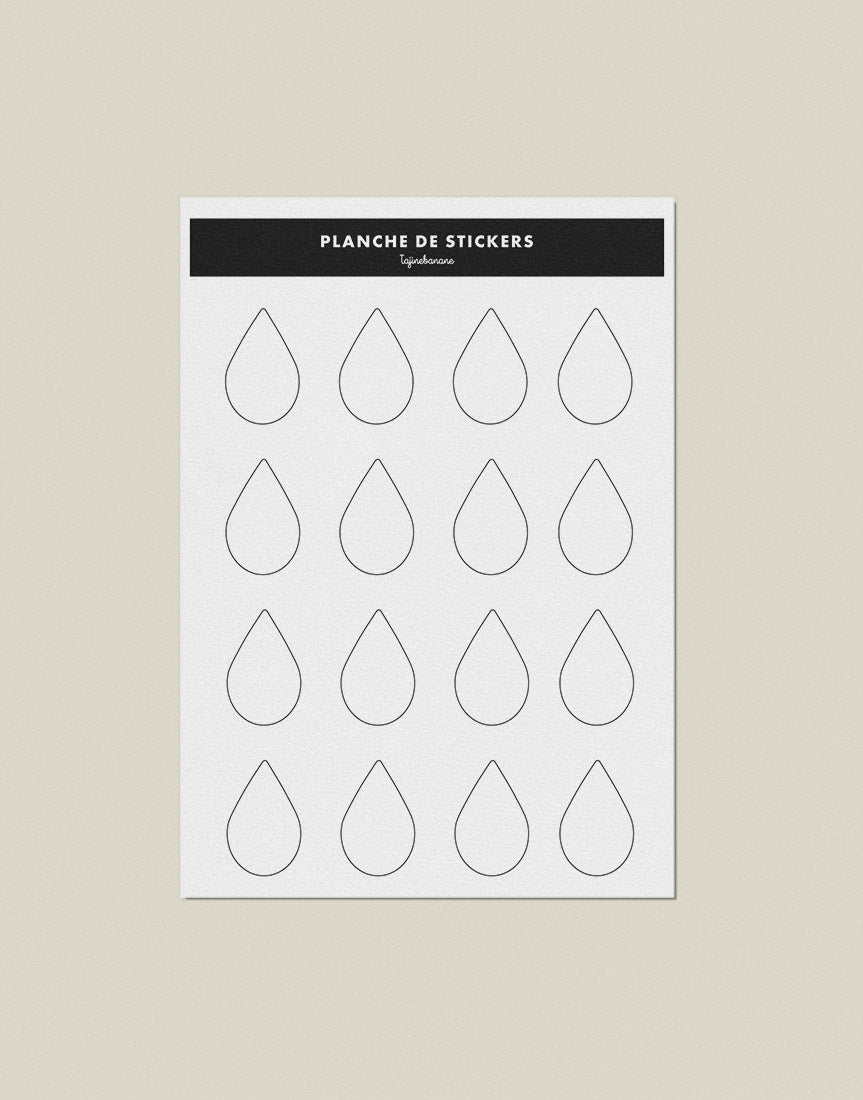 Stickers Holographiques Lait it Snow