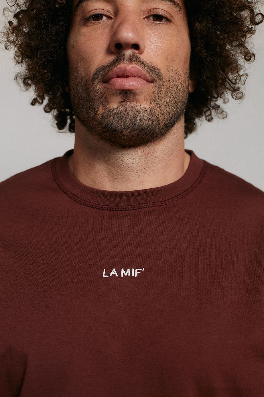 T-Shirt la Mif' Bordeaux