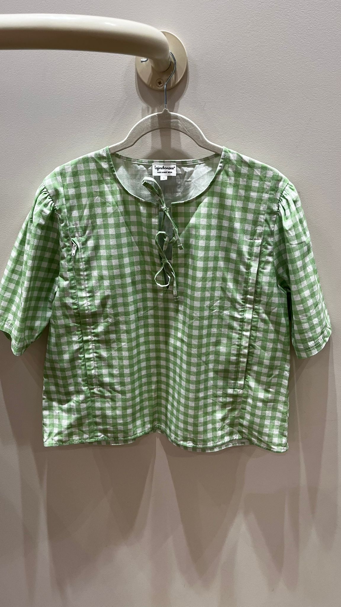 Stillbluse Se tenir à carreau - S (Second Hand)