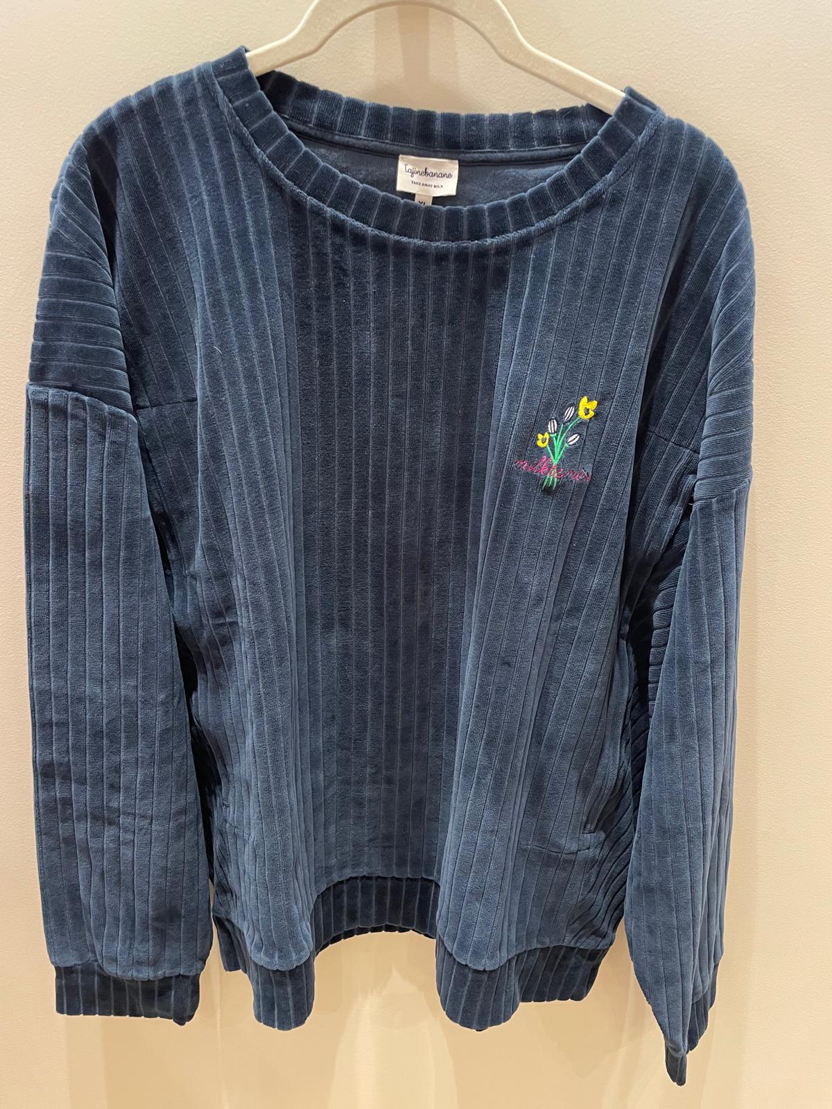 Sweat velours milktamere - XL