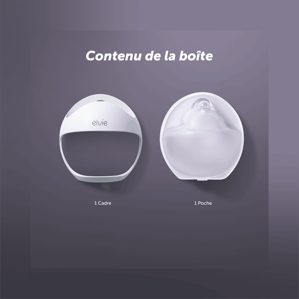 Elvie Curve - Manuelle Silikon-Milchpumpe