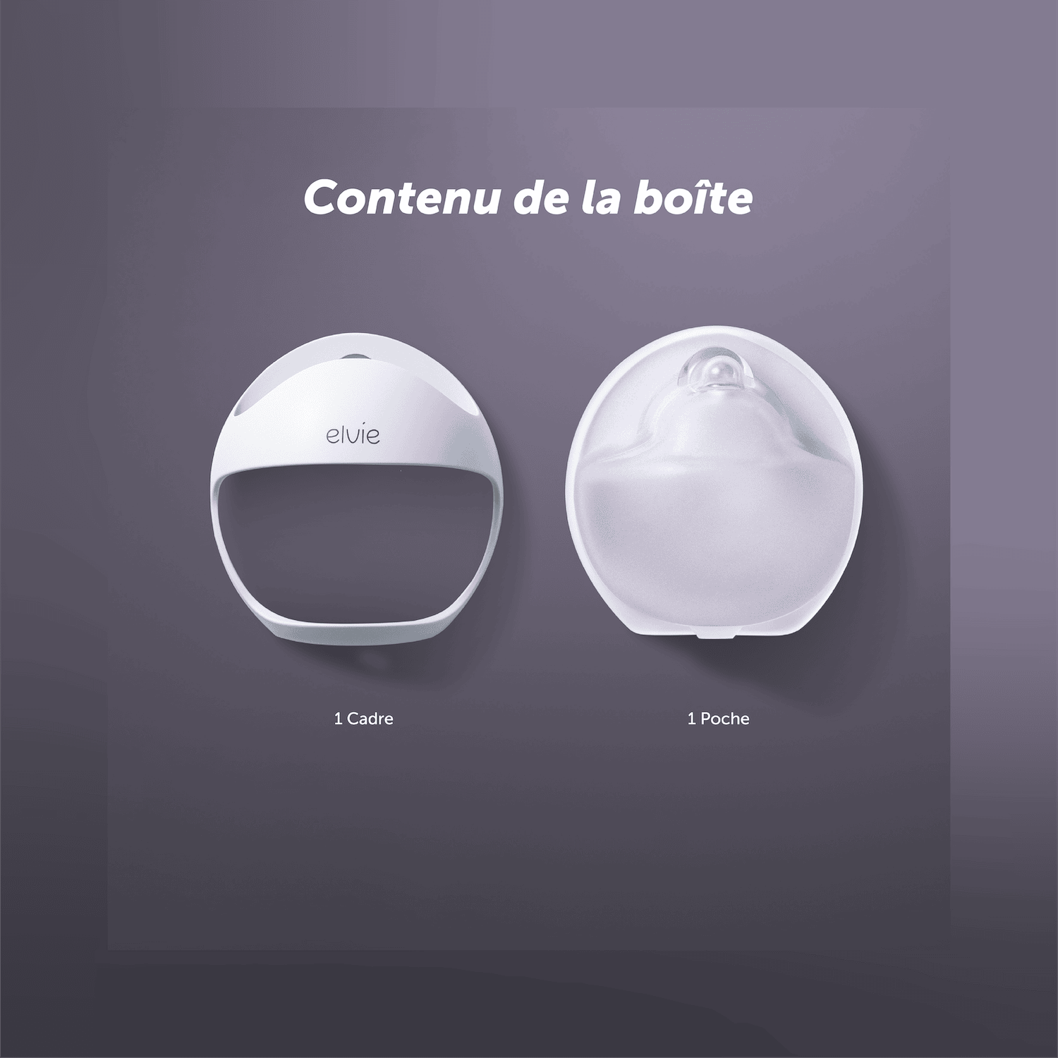 Elvie Curve - Manuelle Silikon-Milchpumpe